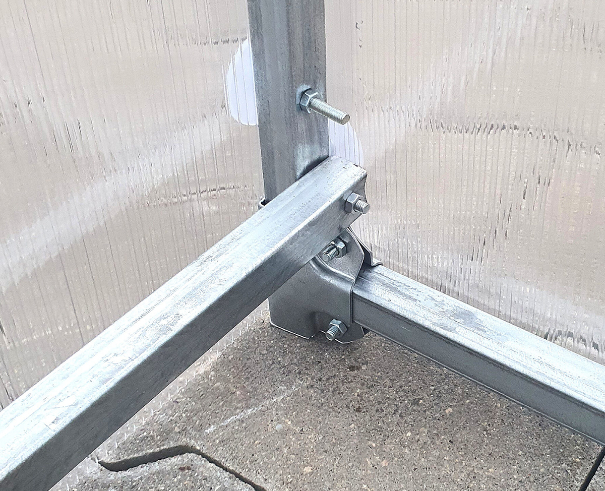 Nuotraukų su logotipais šablonas Nelikanttorust kasvuhoone - TASUTA PAIGALDUS! 3