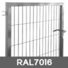 3D Jalgvärava raam, RAL7016 6