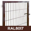 3D Jalgvärava raam, RAL8017 6