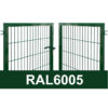 3D Tiibvärava raam, RAL6005 7