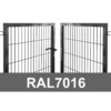 3D Tiibvärava raam, RAL7016 6