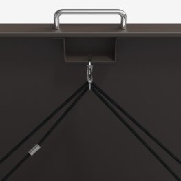 Metallist prügikastide kuur, kolmekohaline, pruun 16 Metallist prügikastide kuur, kolmekohaline, pruun 42