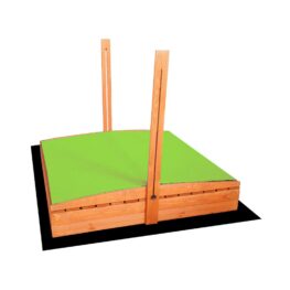 Immutatud puidust liivakasti varikatus 120×120 cm, roheline 4 Immutatud puidust liivakasti varikatus 120×120 cm, roheline 14