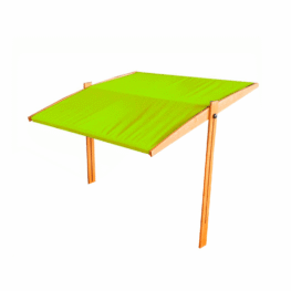 Immutatud puidust liivakasti varikatus 120×120 cm, roheline 1 Immutatud puidust liivakasti varikatus 120×120 cm, roheline 11