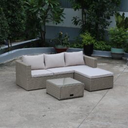 Aiamööbli komplekt BALI, beež 4 Aiamööbli komplekt BALI, beež 16