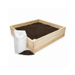 Puidust peenrakast 80x80x27cm koos biomulla ja geotekstiiliga 1 Puidust peenrakast 80x80x27cm koos biomulla ja geotekstiiliga 7