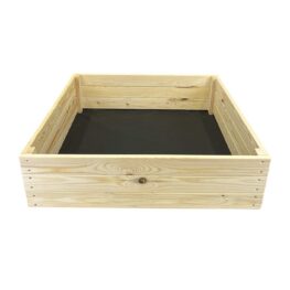 Puidust peenrakast 80x80x27cm koos biomulla ja geotekstiiliga 4 Puidust peenrakast 80x80x27cm koos biomulla ja geotekstiiliga 10