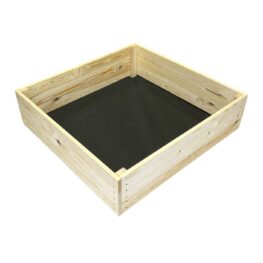 Puidust peenrakast 80x80x27cm koos biomulla ja geotekstiiliga 6 Puidust peenrakast 80x80x27cm koos biomulla ja geotekstiiliga 12
