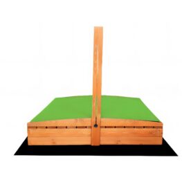 Immutatud puidust liivakast HATIS, 120x120 cm, rohelise katuse ja 250 kg liivaga 3 Immutatud puidust liivakast HATIS, 120x120 cm, rohelise katuse ja 250 kg liivaga 8