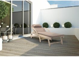 Kokkupandav päevitustool, St. Tropez, beež 2 Kokkupandav päevitustool, St. Tropez, beež 12