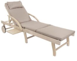 Kokkupandav päevitustool, St. Tropez, beež 9 Kokkupandav päevitustool, St. Tropez, beež 19